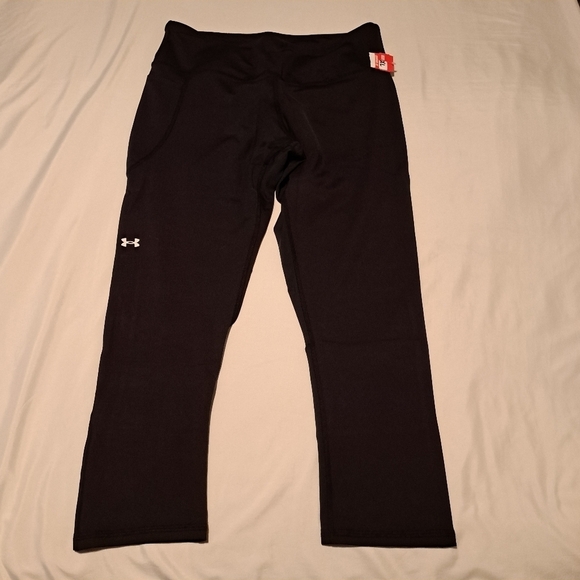 Under Armour black compression leggings size XL NEW - Picture 2 of 5